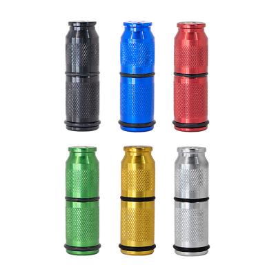 China For Storage Item Proof Metal Stash Jar 50MM Multi-Use Airtight Aluminum Seal Bottle Pill Box Case for sale