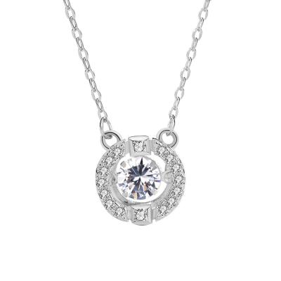 China S925 TRENDY Necklace Fashion Silver Pendant Necklace Customized Jewelry Necklace for sale