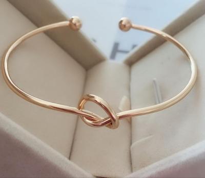 China FASHIONABLE DIY European and American couples knot bracelet jewelry all matching bracelet love opening bracelet for sale