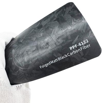 Chine Matte noir 8 mil film de protection contre la peinture au carbone forgé à vendre