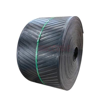 China Pattern Ribbed Factory Price Ep Polyester Chevron Conveyor Belt For Coal Mine for sale