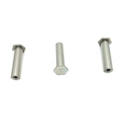 China Electronic M3 M4 Self-locking Fastening Hex Hexagon Rivet Grounding Through Blind Hole Threaded Self Clinching Standoff for sale
