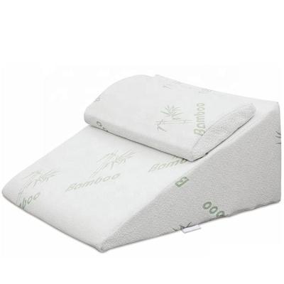 China Post Surgery Memory Foam Wedge Pillow Reduce Stress Anti Pilling for sale