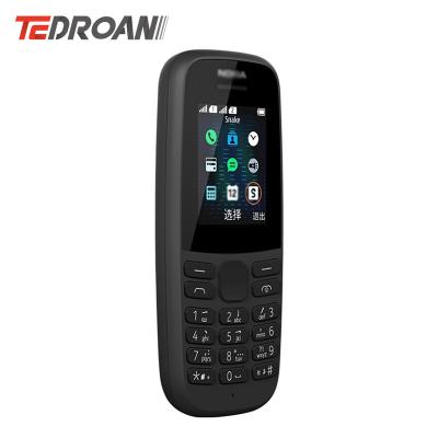 China Dual Small SIM Card Cell Phones For Nokia 105 2019 Years With High Quality Dual Sim Card With Flashlight Mobile Phones for sale
