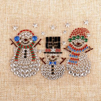 China Decorative Christmas gem sticker Christmas decoration sticker, jewel sticker, diamod sticker for sale