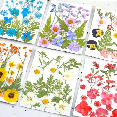 China Temporary dry flower sticker for body and face for sale