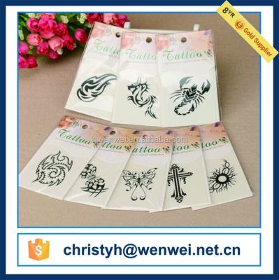 China Temporary kids or adult mini temporary tattoos for sale