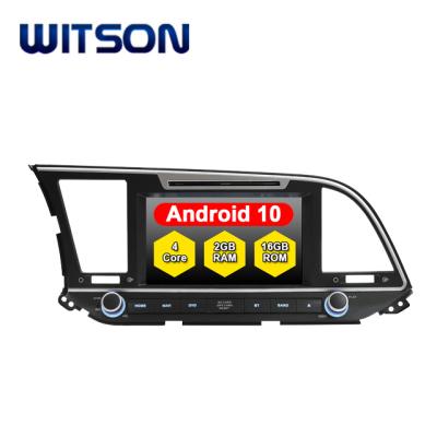 China WITSON ANDROID CAR RADIO 10.0 FOR HYUNDAI ELANTRA Elantra 2016 CAR MULTIMEDIA SYSTEM CAR DVD PLAYER for sale
