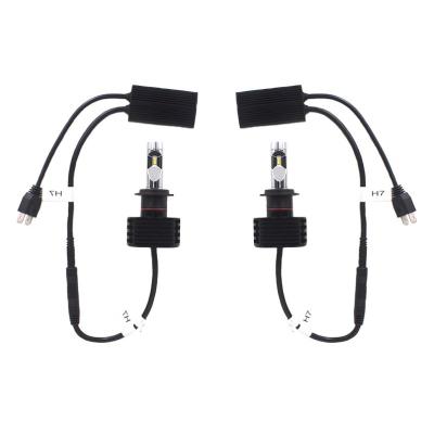 China Fanless NSSC 6J LED H7 Car Headlight And Headlamp Warranty 2 Years for sale