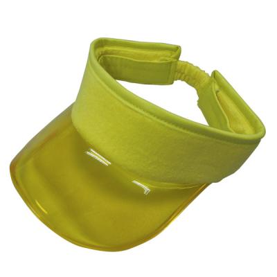 China High Quality Character Women's Leisure Colorful Leather Sun Protection Curved Sun Visor Hat for sale