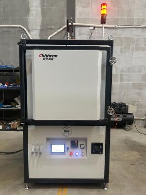 China Custom Gas Fired Atmosphere High Temperature Box Furnace For Steel Molding Heat Treatment for sale