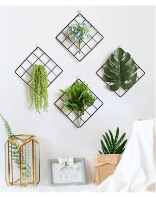 China Creative Mordern Plant Wall Mount Bracket Dormitory Pendant Rack Living Room Bedroom Wall Accessories Creative Decoration for sale