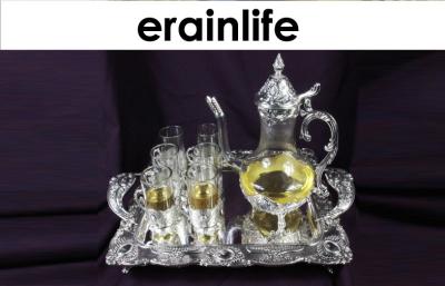 China Restaurant Coffee Tea Kettle Set / Coffee Shop Wine Bottle Set for sale