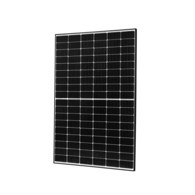 China Half Cut Mono Solar PV Module All Black 385W 390W 395W 400W 405W 410W Solar Panels For European 182mmx182mm for sale