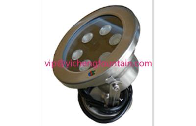 China 6W 12W 18W llevó el tipo material subacuático del soporte de las luces IP68 completamente SS de la fuente en venta