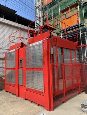 China Double Cage High Speed 200/200Z Construction Hoist Building Buck Hoist 1t 2t From China Manufacturer (NEW) à venda