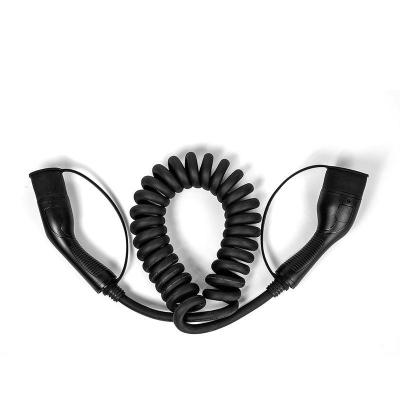Cina Il Type2 11KW al caricatore di carico del cavo del veicolo elettrico EV di Type2 conduce 16A 3Phase 5M in vendita