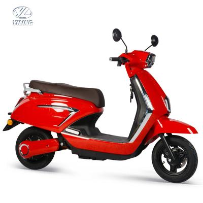 China Unisex Cheaper Electric Motorbike 1200W Adult Fast Electric Vespa With Disc Brake Moped Electric Scooter for sale