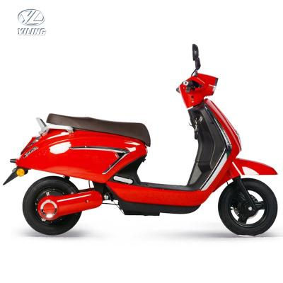 China Unisex Cheaper Electric Motorbike 1200W Adult Fast Electric Vespa With Disc Brake Moped Electric Scooter for sale