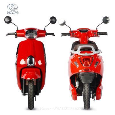 China Unisex Cheaper Electric Motorbike 1200W Adult Fast Electric Vespa With Disc Brake Moped Electric Scooter for sale