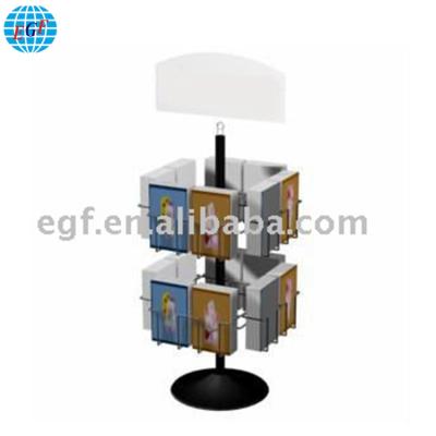 China turning & Worktop 4 x 6 Table Metal Wire Postcard Holder with Sign Holder for sale