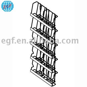 China Metal Brochure/Leaflet Display Rack Holder Tier (10 POCKET) EGF-20-M02 for sale