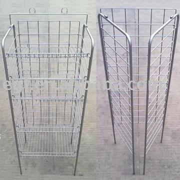 China Folding & Adjustable Candy Display Rack/Snack Display Rack/Potato Chip Display Rack for sale