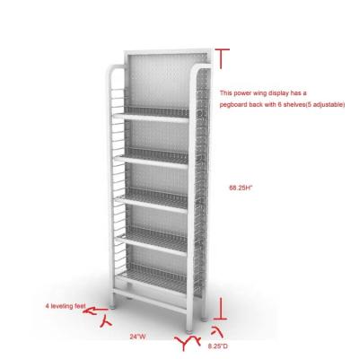 China Power wing with pegboard back 63.25