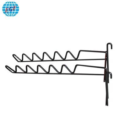 China OEM Special Design Welded Chrome Metal Wire Display Peg Single Hook for sale