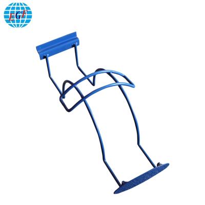 China Customized Welded Helmet Rack Metal Display Chrome Pegboard Hook for sale