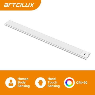 Chine Capteur de mouvement PIR sous le panneau lumineux de l'armoire Montage en ruban adhésif de 3 mm et matériau PC en aluminium inclus à vendre