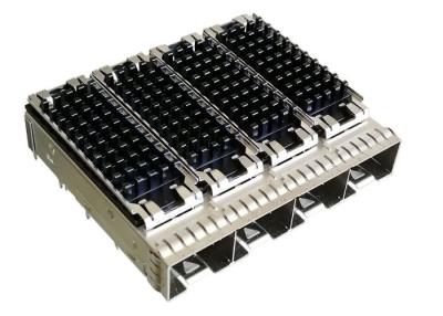 China 4 van de de Havenschakelaar van havenssfp van de het Koperlegering de Kooi Materieel EMI Schild voor 10G Ethernet Te koop