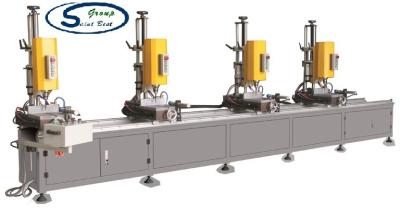 China Van de de Machines Multi Hoofdboring van het Aluminiumvenster de Machine Hoge Prestaties met geringe geluidssterkte Te koop
