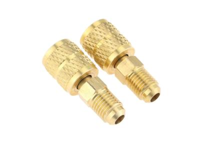 Китай Refrigerant Retrofit Brass Quick Coupler Adapter 1/4