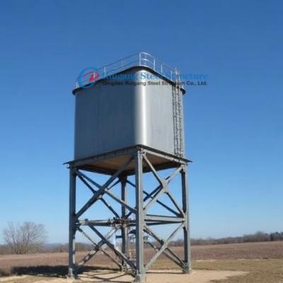 China High Quality Potable Water Storage Tank Sectional Steel Tower Water Reservoir Tower 5m for sale