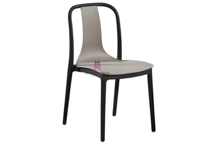 Chine Chaises de jardin de plastique empilables sans bras, plastique coloré dinant des chaises à vendre