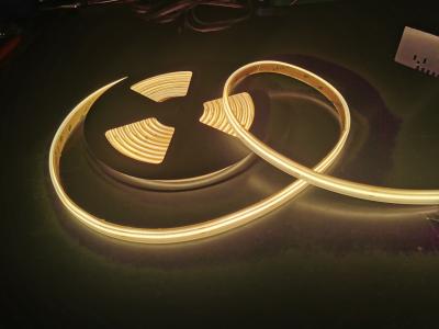 China Dimmable 10mm led strips lighting flex 24v dim cob led strip ribbon lights 480 bulbs per meter tape for sale