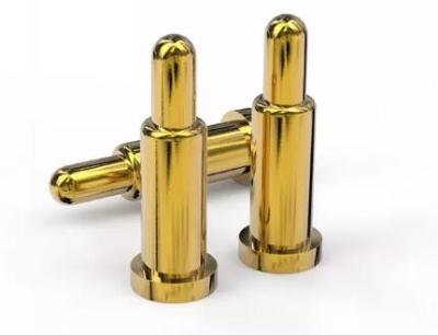 China Insulated 2.54mm 3 Pin Pogo Connector SMT 3.5 Pitch DIP Spring Loaded for sale