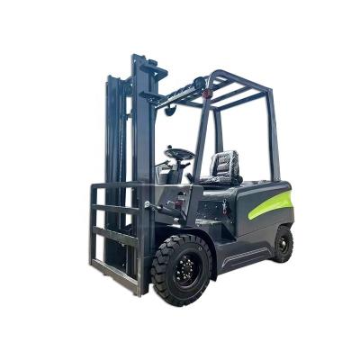 Китай 1.8тон 2500 кг 24v100ah Шины 2.5 T Dc Мотор 3t Узкие грузовые автомобили 2t Вместимость колесо Электрический вилочный погрузчик 4 колеса Литий продается