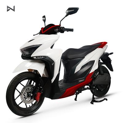 China LVNENG LX09 Dual 60V18Ah Lithium Battery Unisex Adult Electric Motorcycle 55kmh Electric Scooter for sale