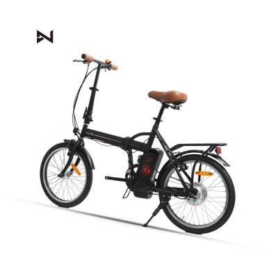 China Cheap EN 15194 Steel Ebike 24V 200W Lithium Battery Electric Folding Bicycle For Sale for sale