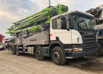 Chine Grande trémie bien Maintenanced du camion utilisée par 56m 600L de pompe concrète à vendre