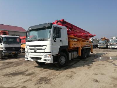 Chine Le boom de placement concret de Sany a remplacé la machine 37m de pompe de Beton de camion de pompage concret à vendre