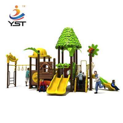 Cina Lo scorrevole all'aperto del gioco dei bambini interessanti ha galvanizzato l'installazione facile del tubo d'acciaio in vendita