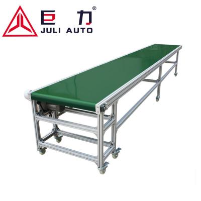 China Fire Resistant Nice Price automatic PVC belt conveyor simple structure PVC conveyor belt product line for sale