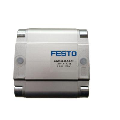 China Festo ADVU-80-50-P-S2 cilindro hidráulico de alta eficiência de longa duração aço fundido 100% novo à venda