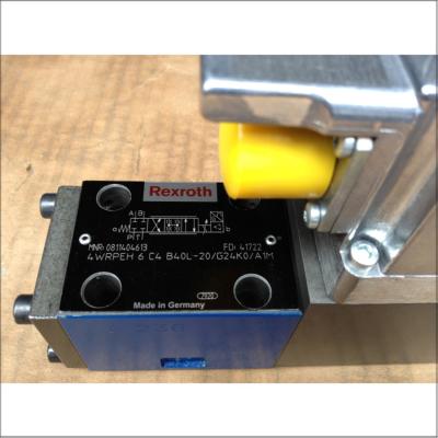 Cina Valvola di direzione Rexroth 4WRPEH6C4B40L-2X/G24K0/A1M per ottenere il controllo della pressione e del flusso di direzione dell'olio in vendita