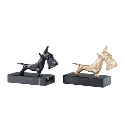 China Selling Home Decor Dog Pet Ornaments Soft Animal Home Furnishings Modern Simple Lucky Neoclassical Simple Warm Minimalist Decorations for sale