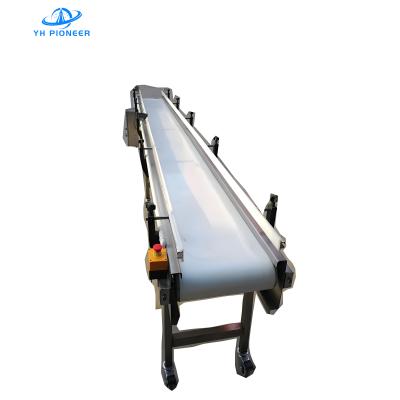 Chine Système de convoyeur hygiénique à ceinture blanche avec ceinture en PU blanche de qualité alimentaire pour une manipulation des matériaux propre et efficace à vendre