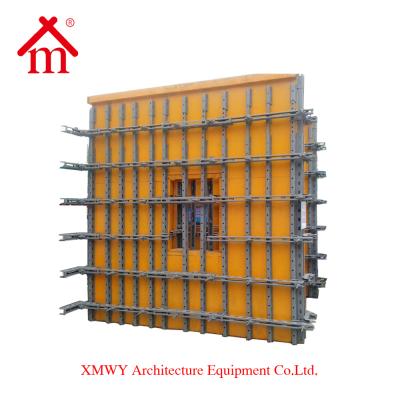 China Construction Material Scaffold Formwork Concrete Wall Metal Steel Link Rod With Wing Nut for sale
